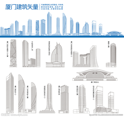 廈門建筑設(shè)計圖__建筑園林_自然景觀_設(shè)計圖庫