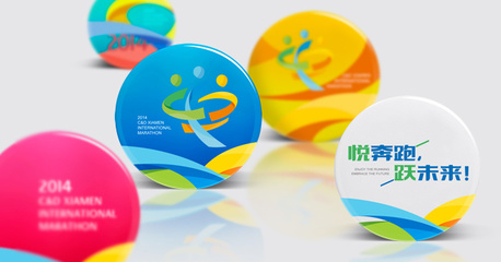 奔跑于正午的鷺島——2014建發廈門國際馬拉松視覺設計巡禮